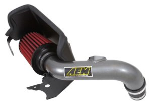 Chevrolet Sonic Performance Air Intake - AEM Induction - 21-788C Cold Air Intake - Gunmetal Gray - `12-`16